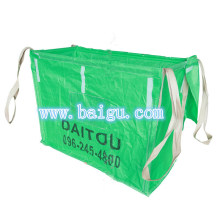 Green Fabric PP Jumbo Bulk Big Bag